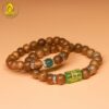 Vòng trầm hương cặp đôi mix charm
