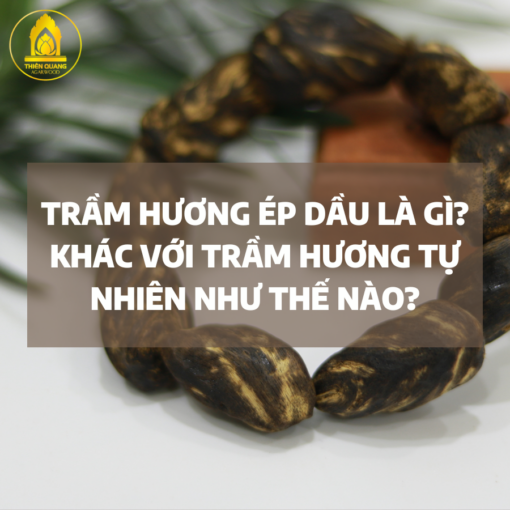 Trầm hương ép dầu